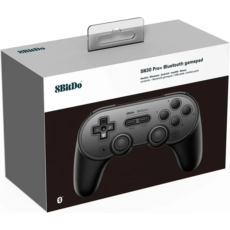 خرید گیم پد 8BitDo SN30 Pro Plus - بی سیم - سیاه