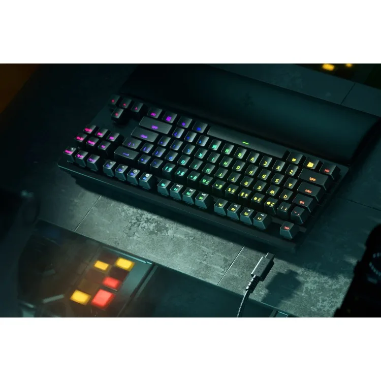 خرید کیبورد Razer Huntsman v2 TKL - سوییچ بنفش