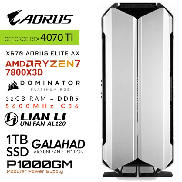خرید کامپیوتر Thor Odyssy X Lian Li-Gigabyte Edition