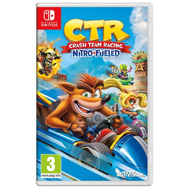 خرید بازی Crash Team Racing Nitro Fueled برای نینتندو سوییچ