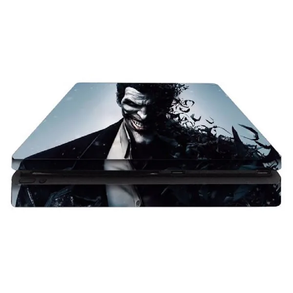 خرید برچسب پلی استیشن 4 اسلیم - طرح شخصیت جوکر از بازی Batman: Arkham Origins