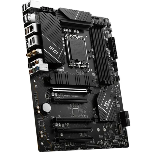 خرید مادربرد MSI Pro B760-P WIFI - رم DDR4 - فرم ATX - چیپست اینتل