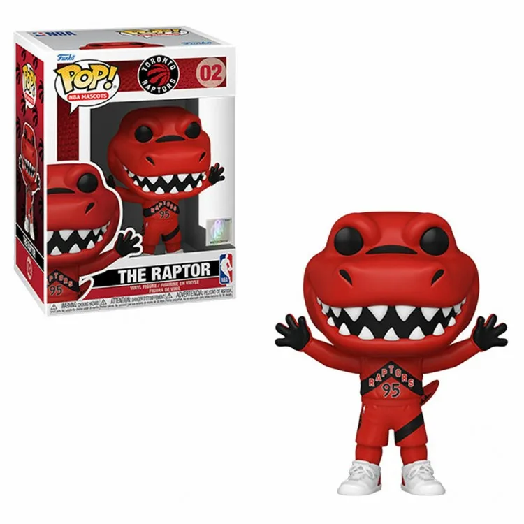 خرید عروسک POP! - شخصیت The Raptor از تیم Toronto Raptors در NBA