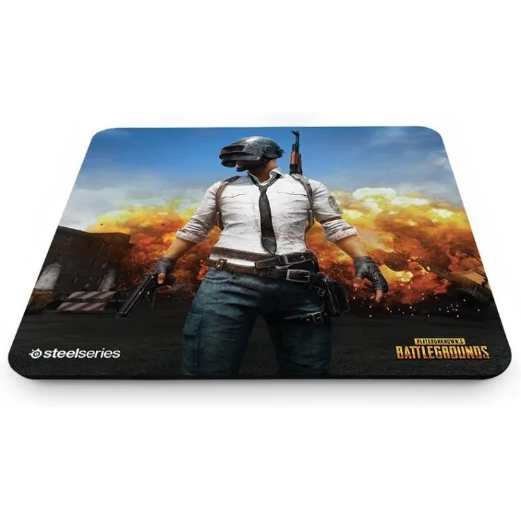 خرید موس پد SteelSeries QcK plus - نسخه مپ Erangel از بازی پابجی
