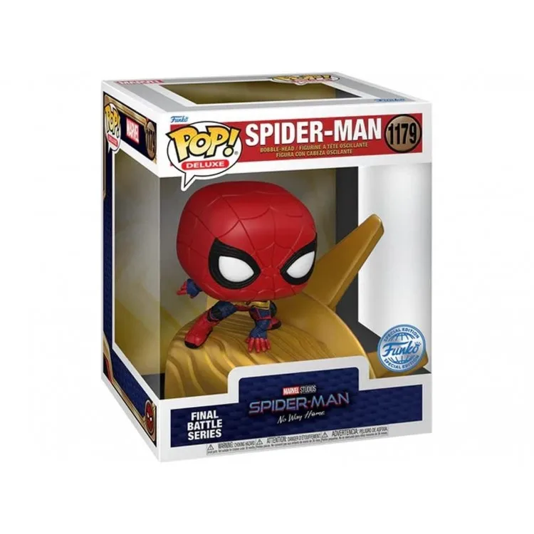 خرید عروسک POP! Deluxe - شخصیت مرد عنکبوتی در نبرد نهایی فیلم Spider-Man: No Way Home