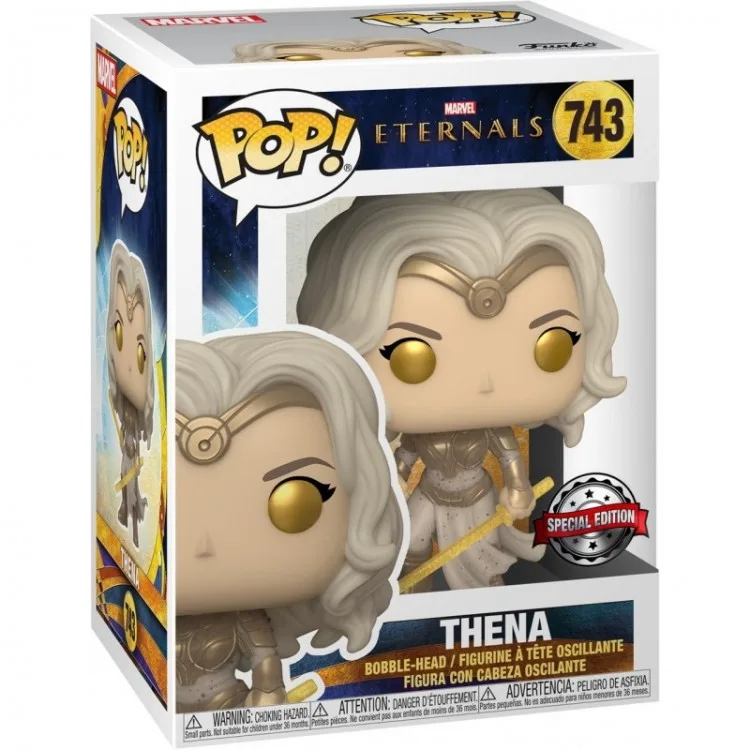 خرید عروسک POP! - شخصیت Thena با دو شمشیر از فیلم Eternals - نسخه ویژه