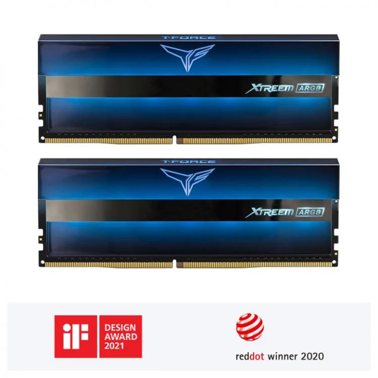 خرید رم Team Group T-Force Xtreem ARGB - ظرفیت ۳۲ گیگابایت - DDR4 - پک دوتایی - مدل Intel XMP - فرکانس 3200 مگاهرتز - CL16