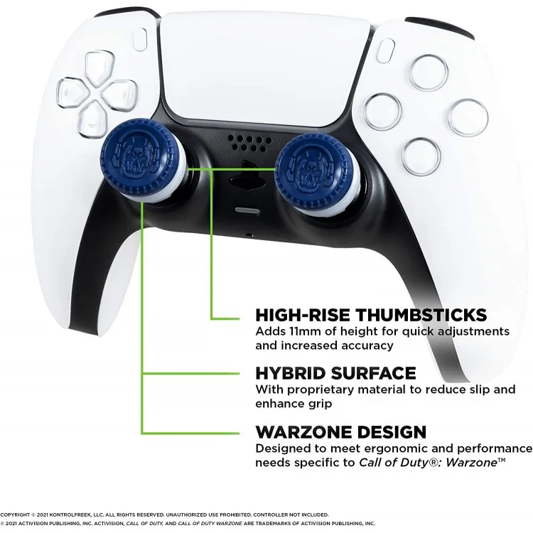 خرید روکش آنالوگ KontrolFreek مخصوص PS5 و PS4 - طرح بازی Call of Duty: Warzone