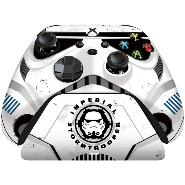 خرید دسته ایکس باکس و پایه شارژر Razer - طرح محدود Stormtrooper