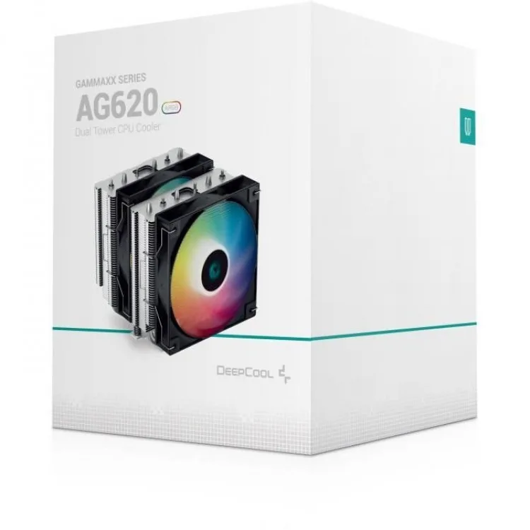 خرید فن پردازنده DeepCool GAMMAXX AG620 ARGB - سایز 120 میلیمتر