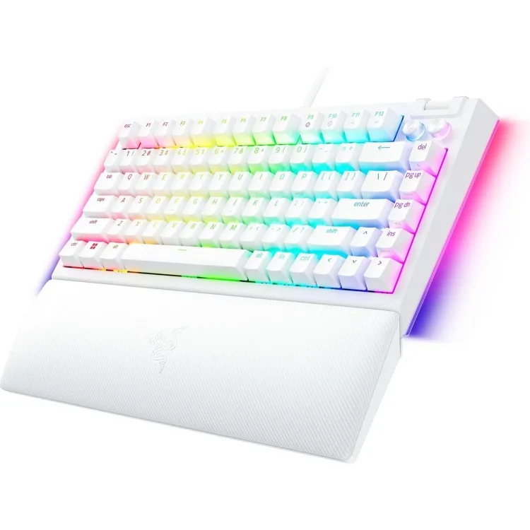 خرید کیبورد Razer Blackwidow V4 75% - نسخه سفید