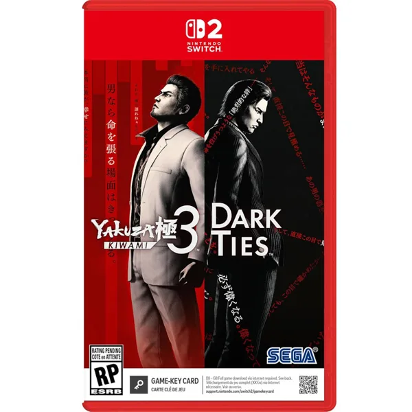 خرید بازی Yakuza 3 Kiwami و Dark Ties برای نینتندو سوییچ 2