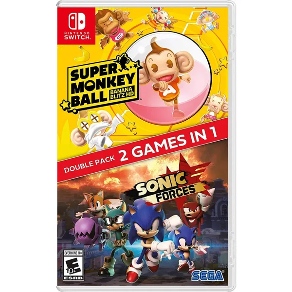 خرید بازی Super Monkey Ball: Banana Blitz HD و Sonic Forces برای نینتندو سوییچ