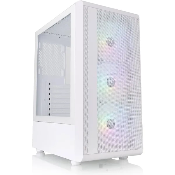 خرید کیس کامپیوتر Thermaltake S200 TG ARGB - شاسی مید تاور - سفید