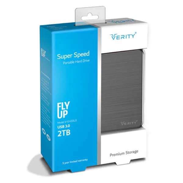 خرید هارد اکسترنال Verity Fly Up - دو ترابایت