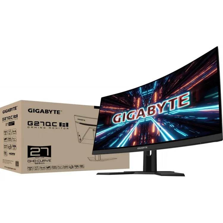 خرید مانیتور Gigabyte G27QC A - کیفیت WQHD - سایز 27 اینچ