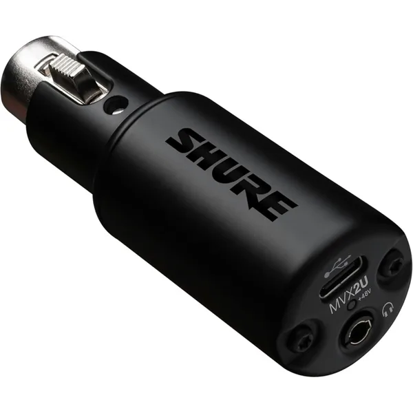 خرید رابط صدا Shure MVX2U برای تبدیل XLR به USB-C