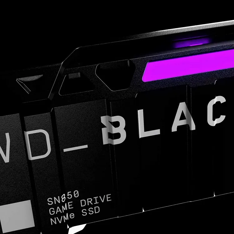 خرید حافظه اس اس دی WD_BLACK SN850 دارای هیت سینک - دو ترابایت