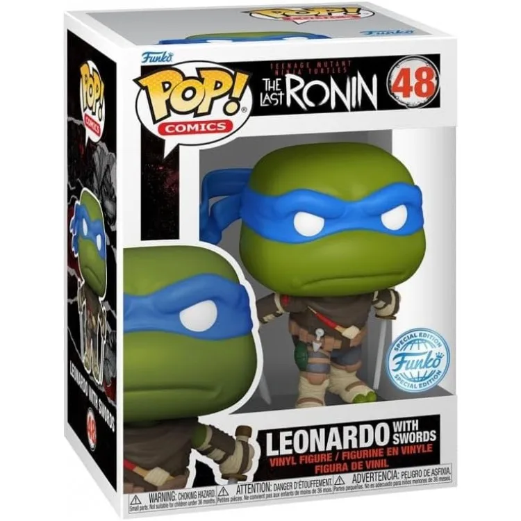 خرید عروسک POP! - شخصیت Leonardo از کامیک بوک Teenage Mutant Ninja Turtles: The Last Ronin