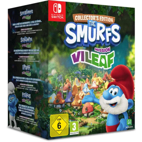 خرید بازی The Smurfs: Mission Vileaf نسخه کالکتور برای نینتندو سوییچ