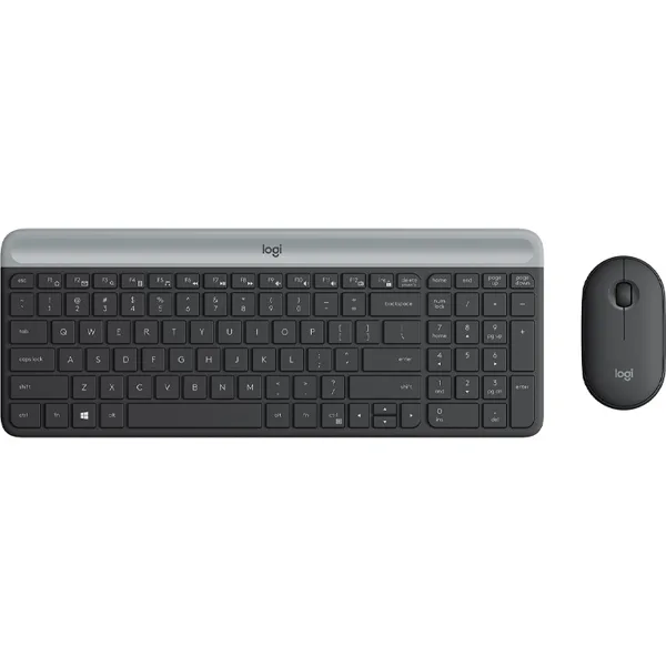خرید موس و کیبورد Logitech MK470 - بی سیم - زغالی