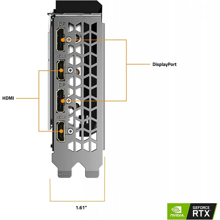 خرید کارت گرافیک Gigabyte GeForce RTX 3060 Ti Gaming OC - هشت گیگابایت