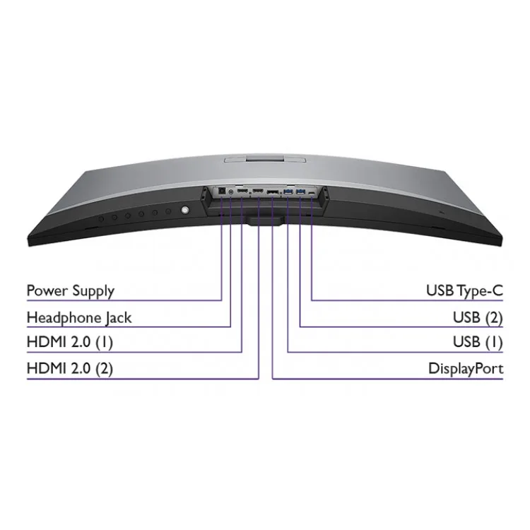 خرید مانیتور BenQ EX3203R - کیفیت 2K - خمیده - سایز 32 اینچ