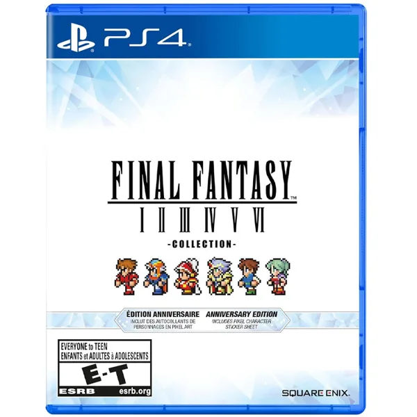 خرید بازی Final Fantasy I-VI Collection نسخه Anniversary برای PS4
