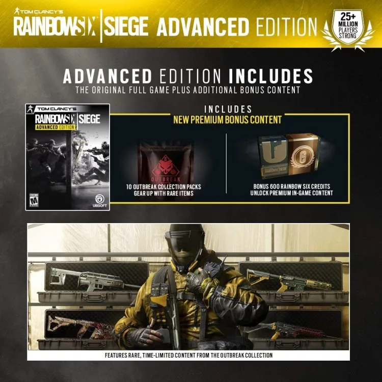 خرید بازی Rainbow Six Siege Advanced Edition - ایکس باکس وان