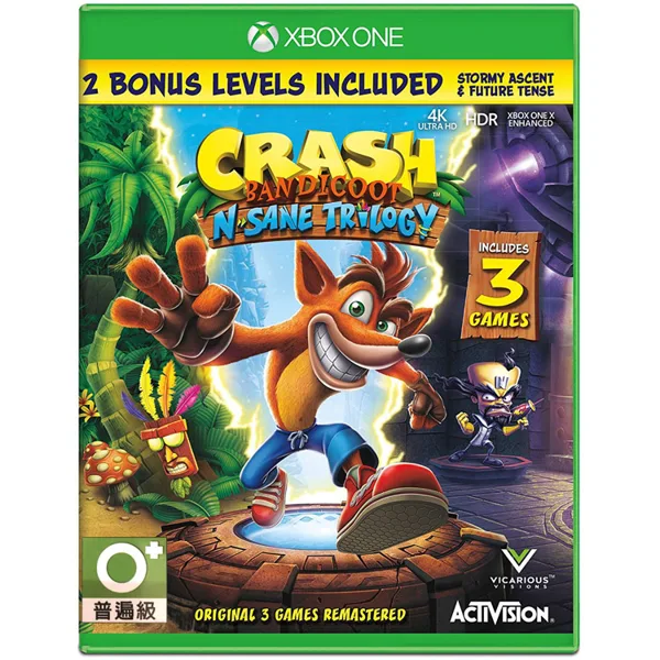 خرید بازی Crash Bandicoot N. Sane Trilogy | ایکس باکس وان