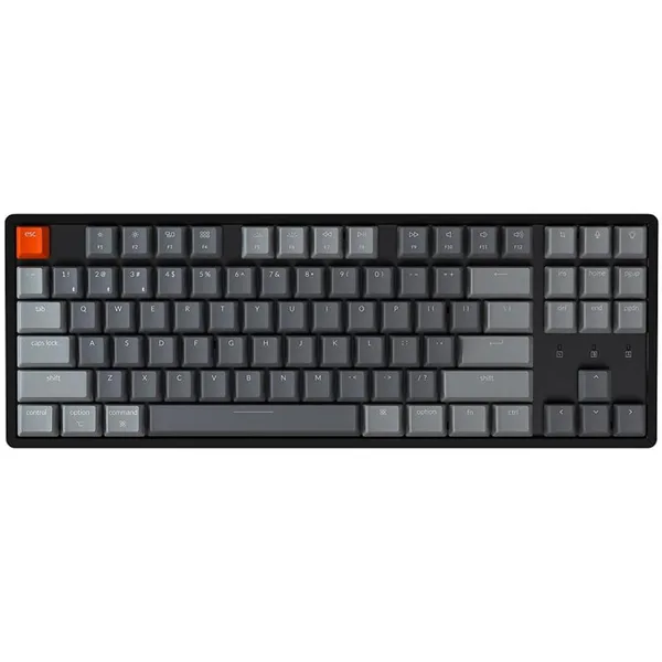 خرید کیبورد Keychron K8 TKL RGB - بی سیم - سوییچ مکانیکی قهوه ای