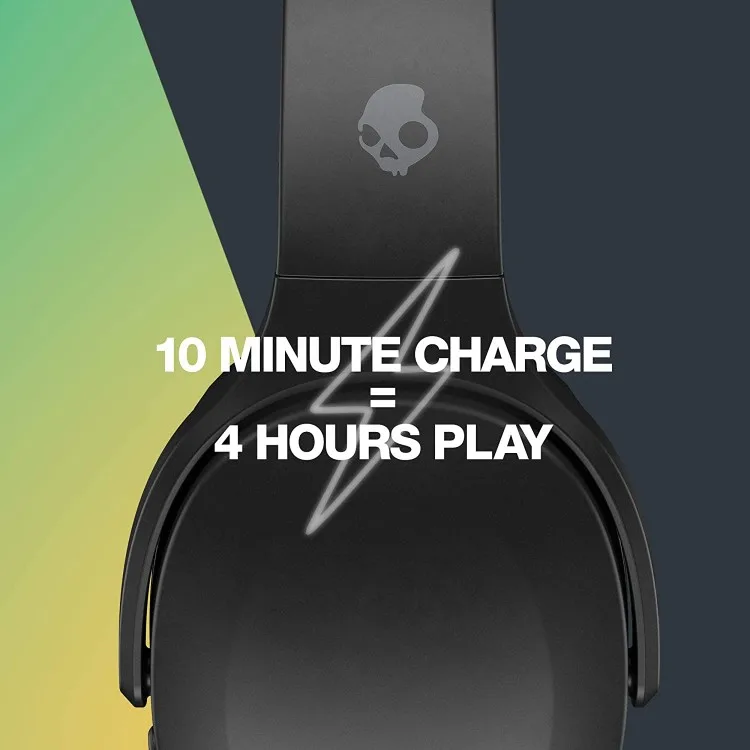 خرید هدفون SkullCandy Crusher Evo - بی سیم - رنگ True Black