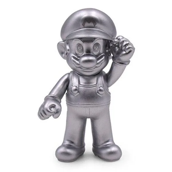 خرید اکشن فیگور ماریو نقره ای - بازی Super Mario Odyssey - طول 12cm