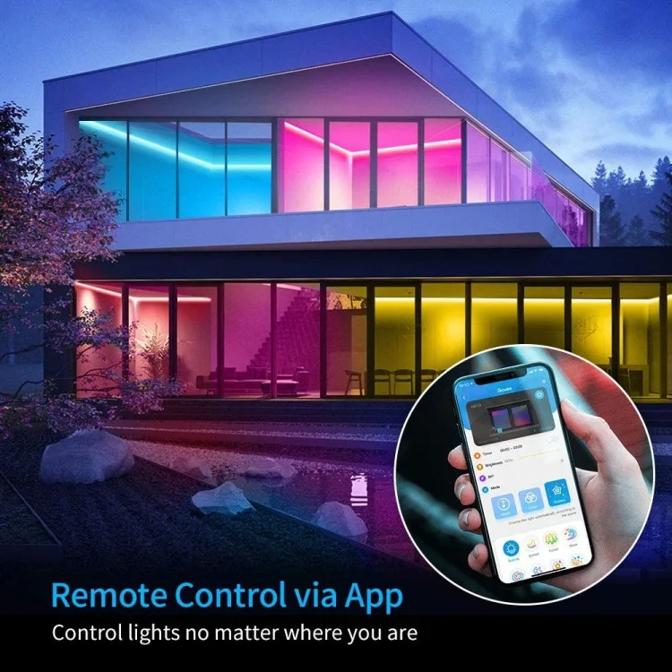 خرید لامپ نواری GoVee WiFi RGB - طول 10 متر