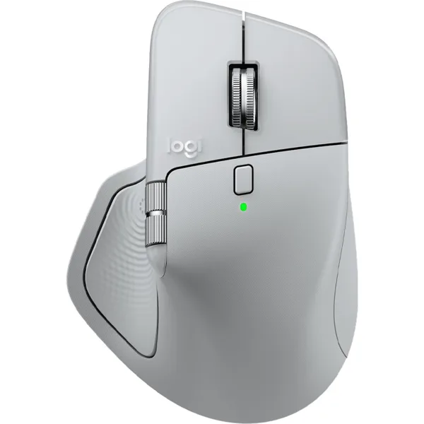 خرید موس Logitech MX Master 4 - بی سیم - خاکستری روشن