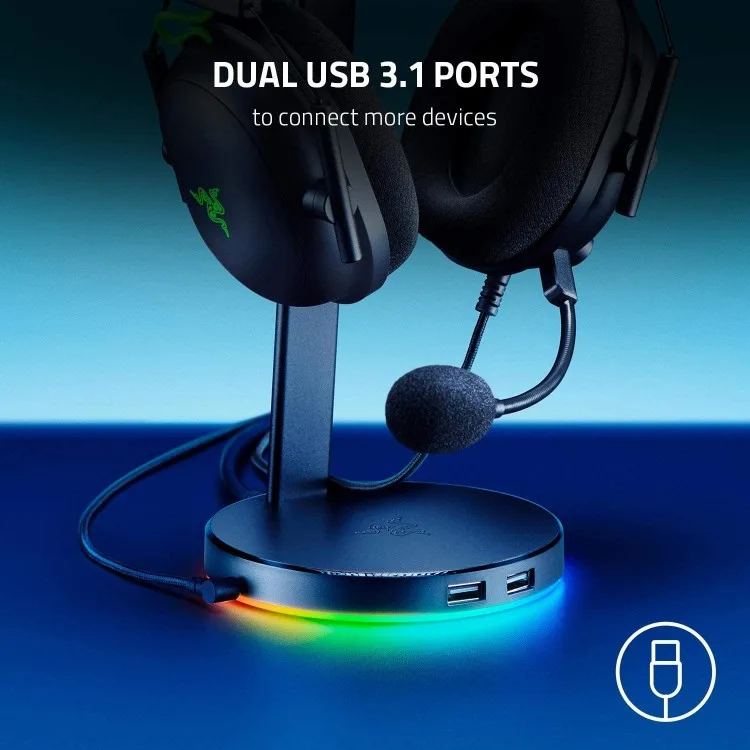 خرید نگهدارنده هدست Razer Base Station V2 Chroma