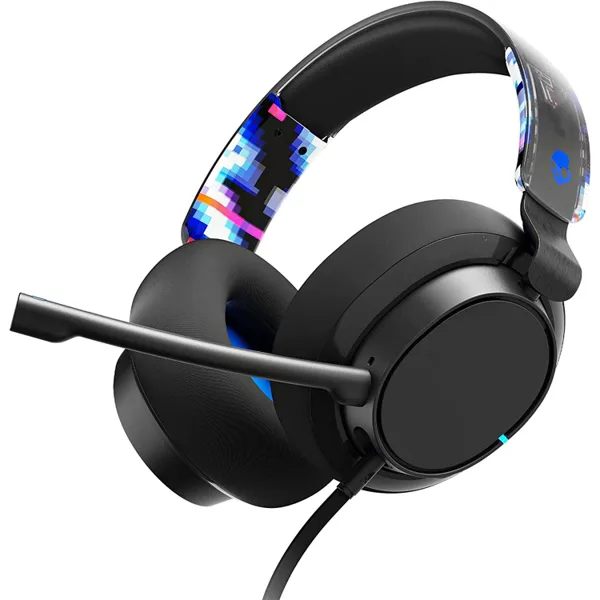 خرید هدست Skullcandy SLYR Pro - رنگ Digi-Hype آبی