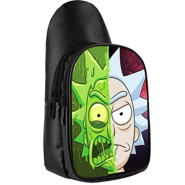 خرید کیف کراس بادی ونگارد - طرح Rock vs. Toxic Rick