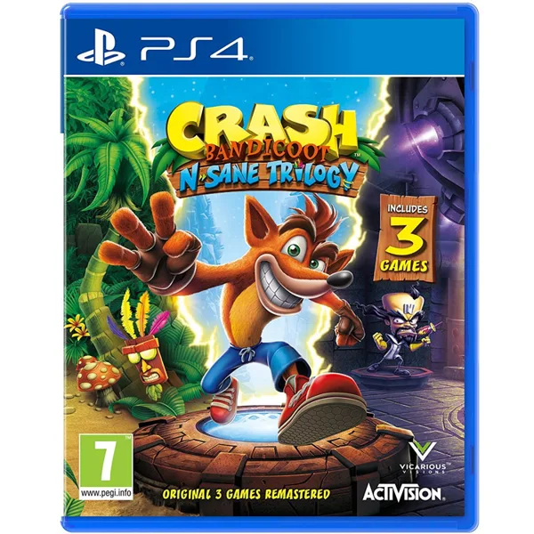 Crash Bandicoot N. Sane Trilogy - PS4 - کارکرده