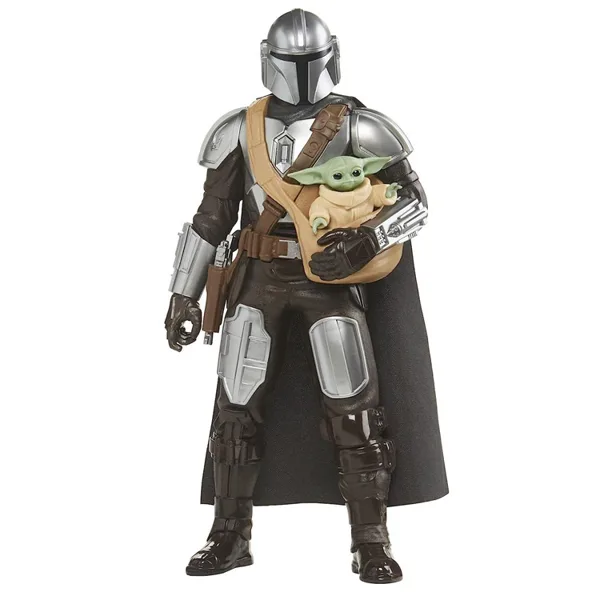 خرید اکشن فیگور مندلورین و گروگو از سریال The Mandalorian - کالکشن Galactic Action - طول 30 سانتی متر