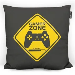 خرید بالشت - طرح I Love Games White