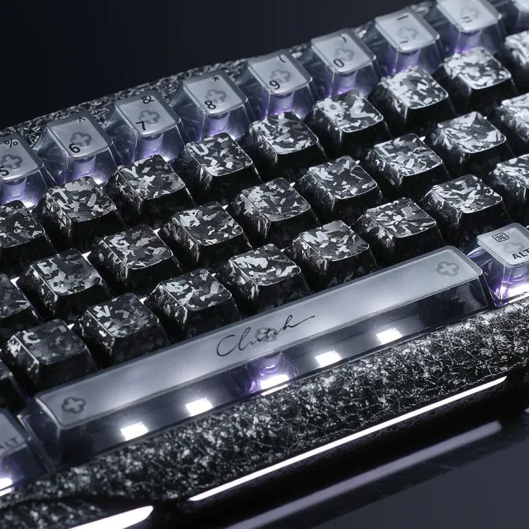 خرید کیبورد GravaStar Mercury V60 Pro - سوییچ مغناطیسی - نسخه ویژه طرح Cyber Frost