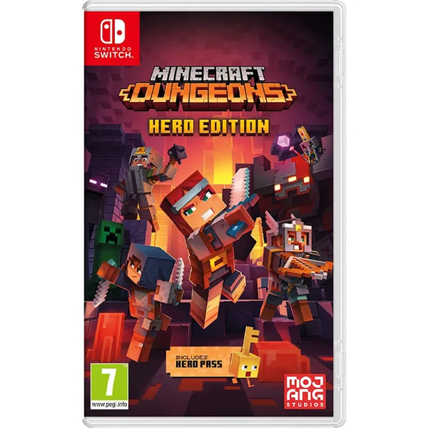خرید بازی Minecraft Dungeons نسخه Hero برای نینتندو سوییچ