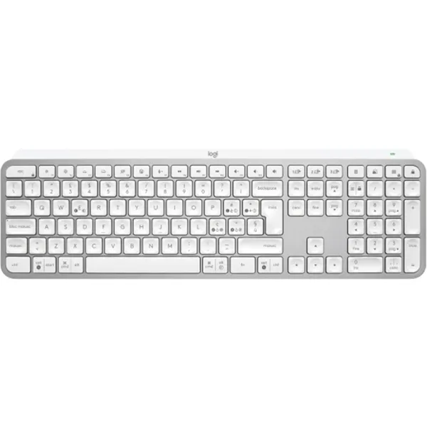 خرید کیبورد Logitech MX Keys S - بی سیم - خاکستری کم رنگ