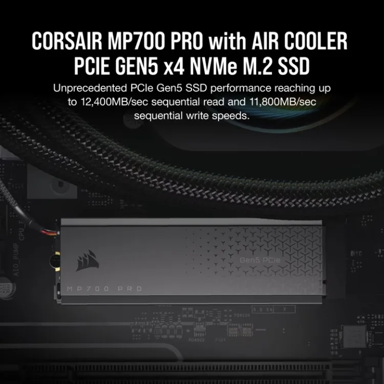 خرید اس اس دی Corsair MP700 Pro با خنک کننده - دو ترابایت