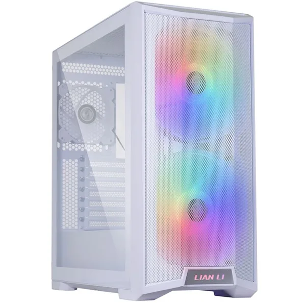خرید کیس کامپیوتر Lian Li Lancool 215 - مید تاور - سفید