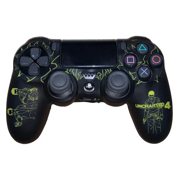 روکش کنترلر Dualshock 4 Cover - Uncharted 4 Yellow