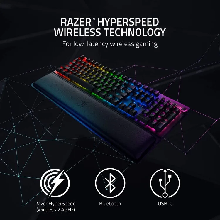خرید کیبورد Razer Blackwidow v3 Pro - سوییچ سبز