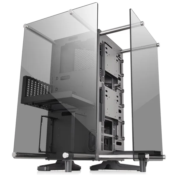 خرید کیس کامپیوتر Thermaltake Core P90 Tempered Glass - مید تاور - مشکی
