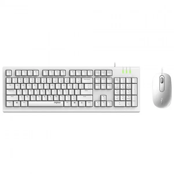 خرید موس و کیبورد Rapoo X120 Pro - سفید